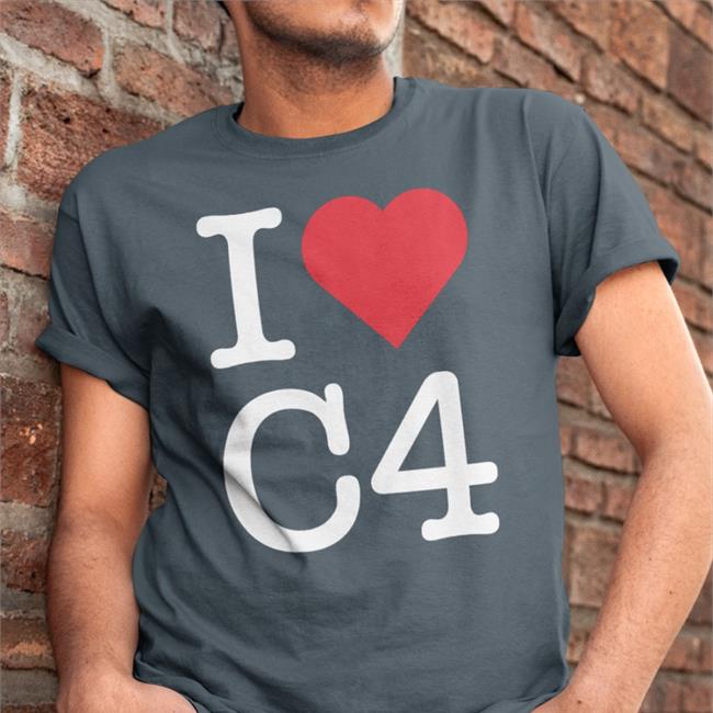 Joey Jones I Love C4 T-Shirts Eod Stuff Merch