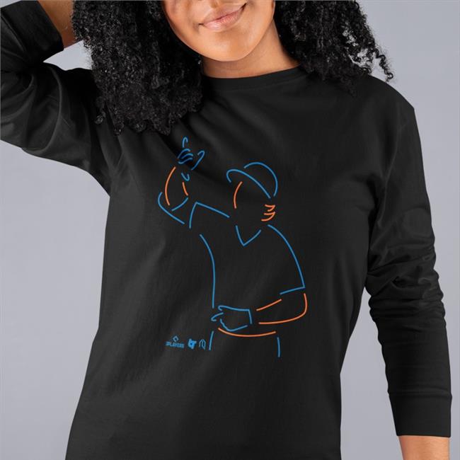 Breakingt Merch Neon Brett Baty Shirts