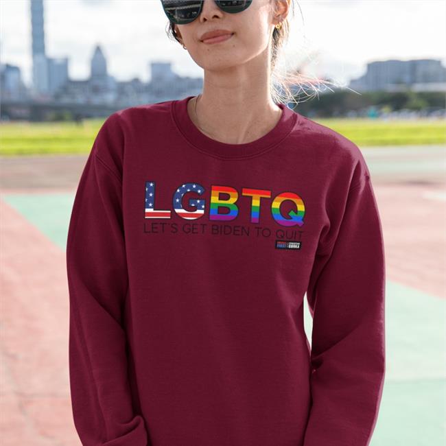 Sebgorkastore Lgbtq Let's Get Biden To Quit Tee Shirt