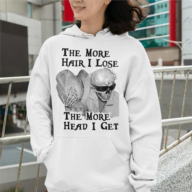 Boomer Core The More Hair I Lose The More Head I Get Tee Shirt Babyboomercore