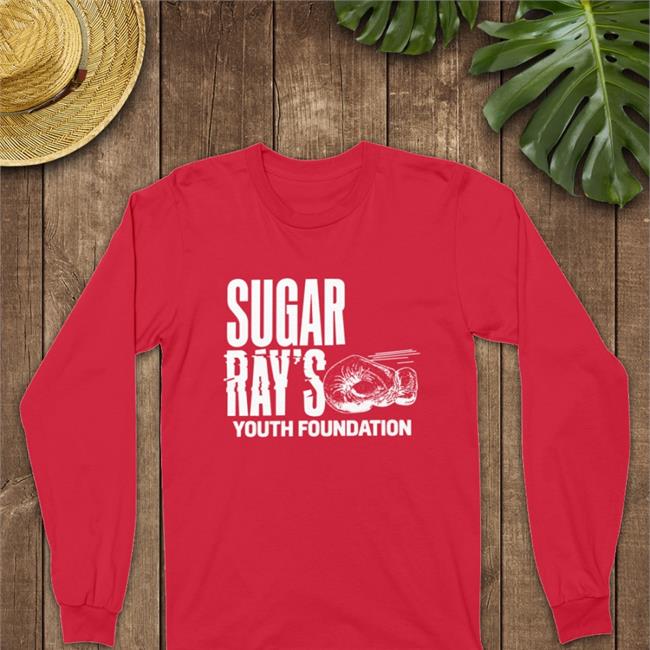 Boxing History Sugar Ray's Youth Foundation T Shirt Richard Nixon and Ray Robinson