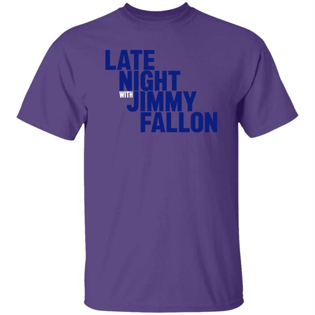 Mike Shoemaker Late Night With Jimmy Fallon Shirt Jimmy Fallon