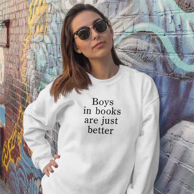 LiterarBase Boys In Books Are Just Better T Shirt