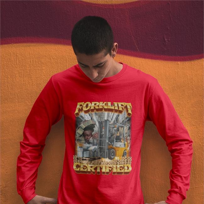 Swag Stim Ulus Merch Forklift Certified Shirt Swagstimulus.Com