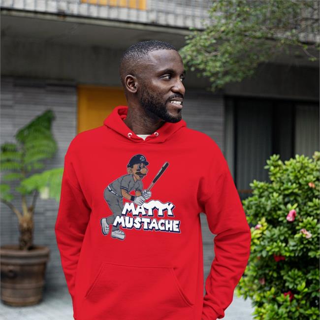 Barstoolsports Store Matty Mustache Long Sleeve T Shirt Eric Hubbs