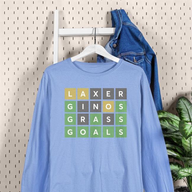 Funny Laxer Ginos Grass Goals T Shirt