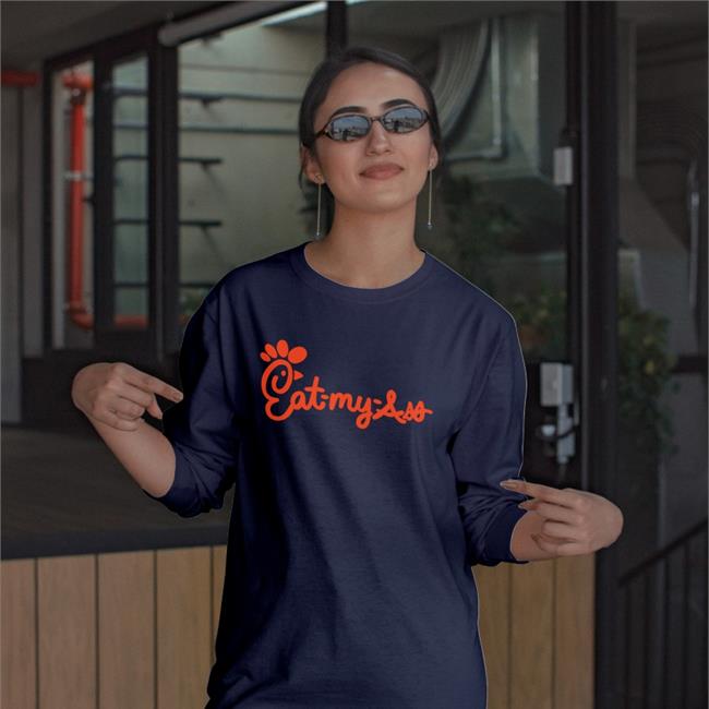 Shirts That Go Hard Shop Eat My Ass Hoodie Black