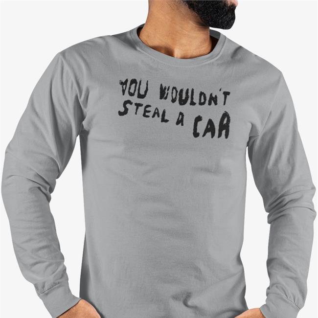 Adam Clarkson You Wouldn't Steal A Car Shirt White