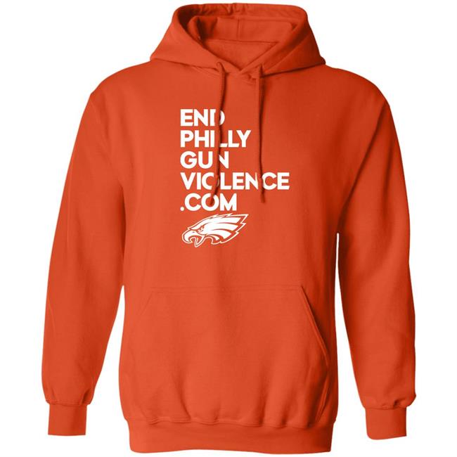 Philadelphia Eagles Wearorange Eagles Cheerleaders End Philly Gun Violence Com Shirt