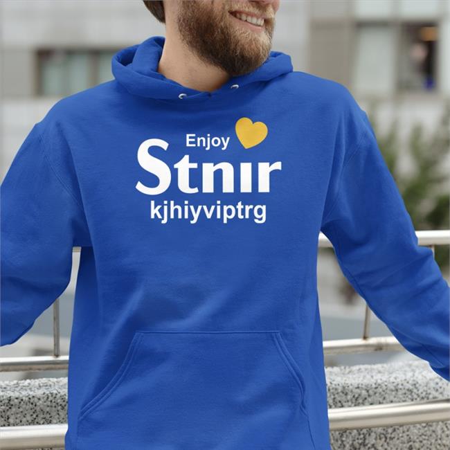 Poorly Translated Shirts Enjoy Stnir Kjhiyviptrg Shirts Enjoy Stnir Kjhiyviptrg Tee Shirt