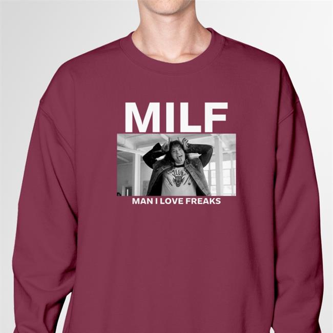 Shop Soup And Sun Stranger Things Season 4 Soundtrack Stranger Things' Eddie Munson Milf Man I Love Freaks Shirt