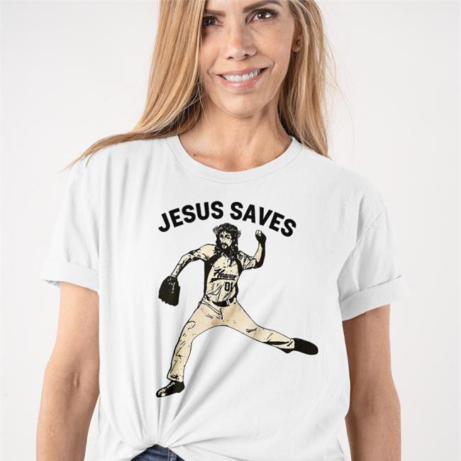 Jizz Johnson Jesus Saves T Shirt