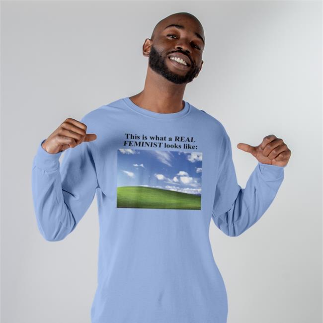 Shirts That Go Hard This Is What Real Feminist Looks Like Hoodie