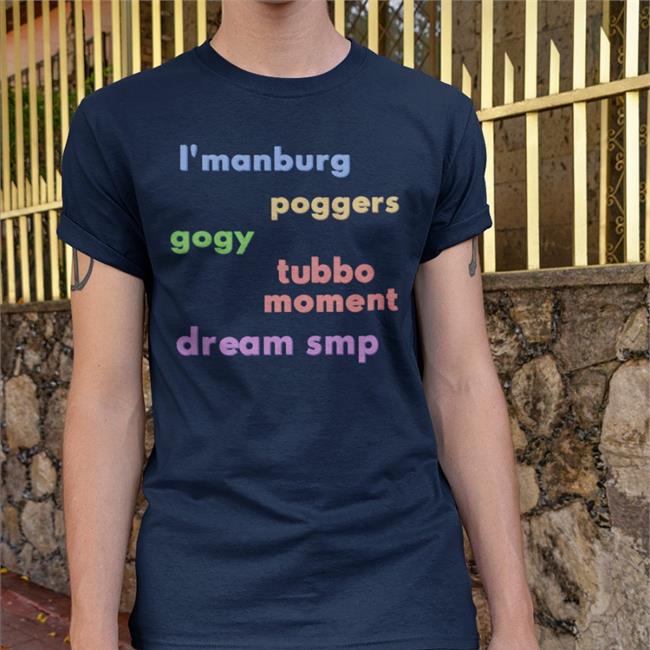 I'manburg Poggers Gogy Moment Shirt Mcyt Burner Dream Smp