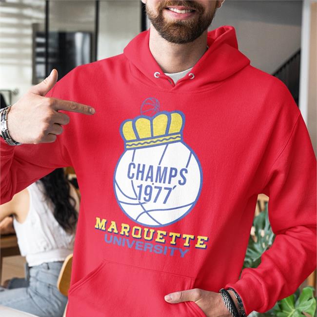 19Nine Marquette King Of '77 Shirts