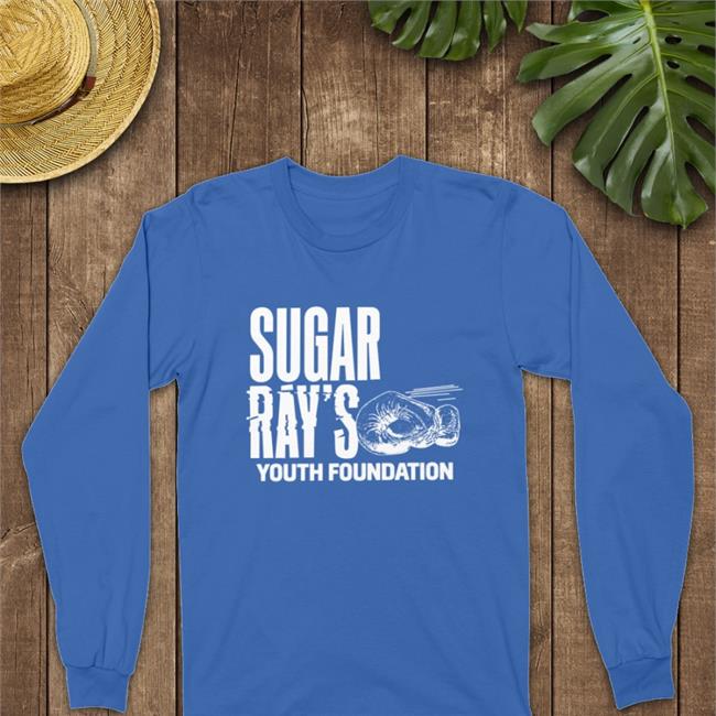 Sugar Ray's Youth Foundation Shirts Richard Nixon and Ray Robinson Boxing History Richard Nixon and Ray Robinson Sugar Ray's Youth Foundation Shirt