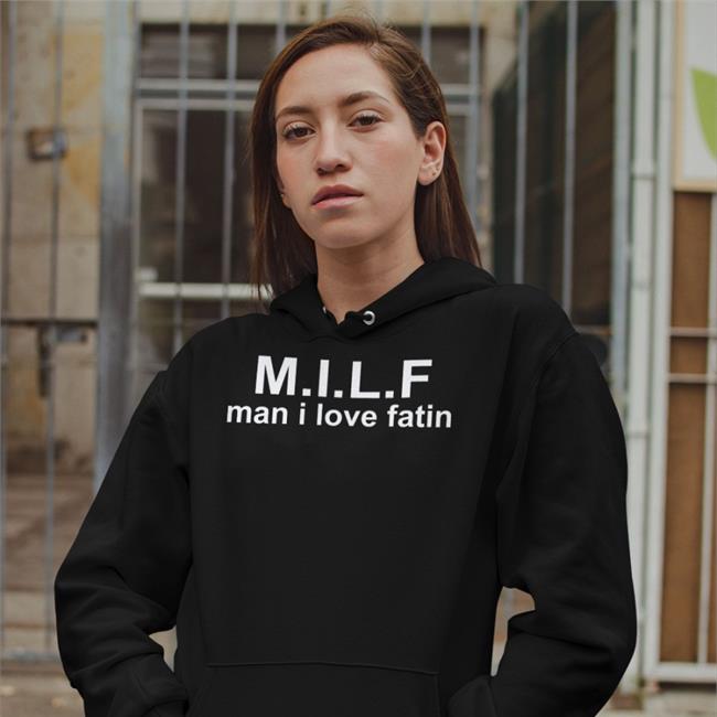 Canonleatin Milf Man I Love Fatin Gay Pride Shirt Boob Ross