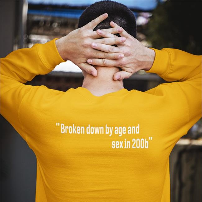 Broken Down By Age And Sex In 200B T Shirts Shirts With Threatening Auras