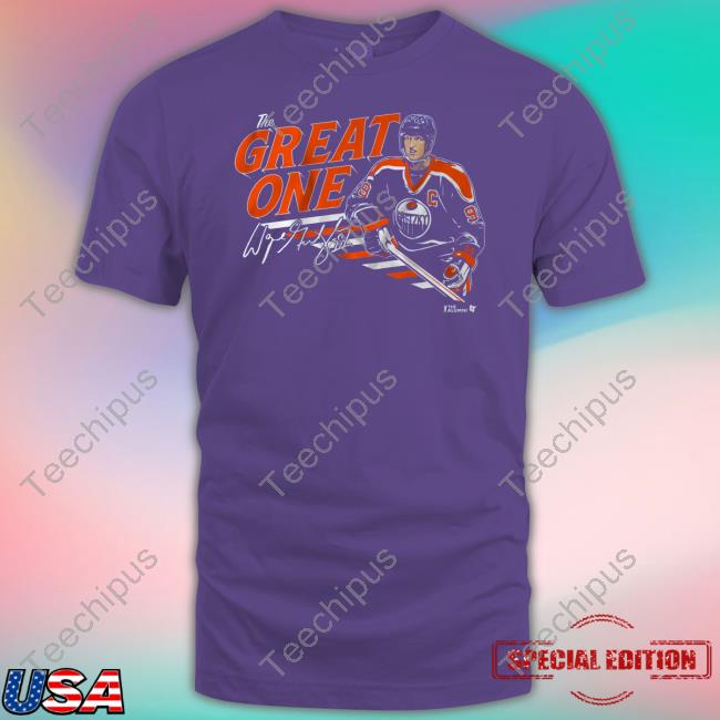 Wayne Gretzky The Great One Shirts Wayne Gretzky The Great One Hooded Sweatshirt