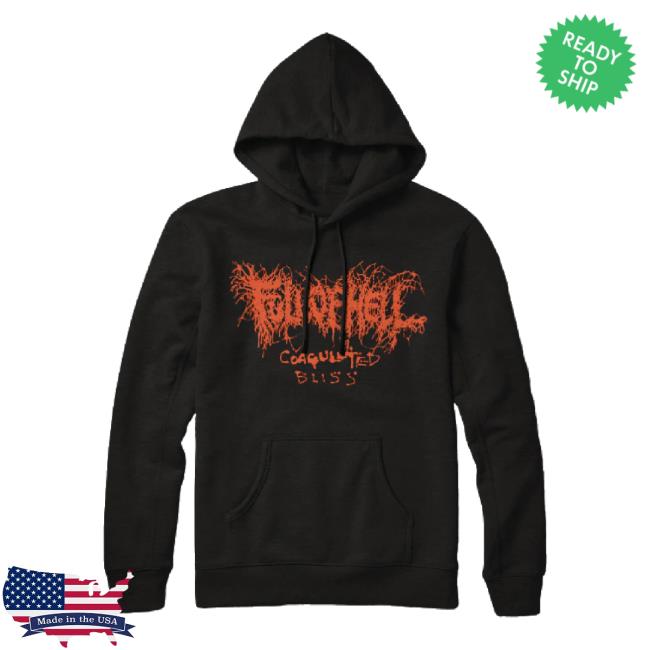 Trending Evilgreed Merch Store Full Of Hell "Coagulated Bliss" Tee Evilgreed Shop