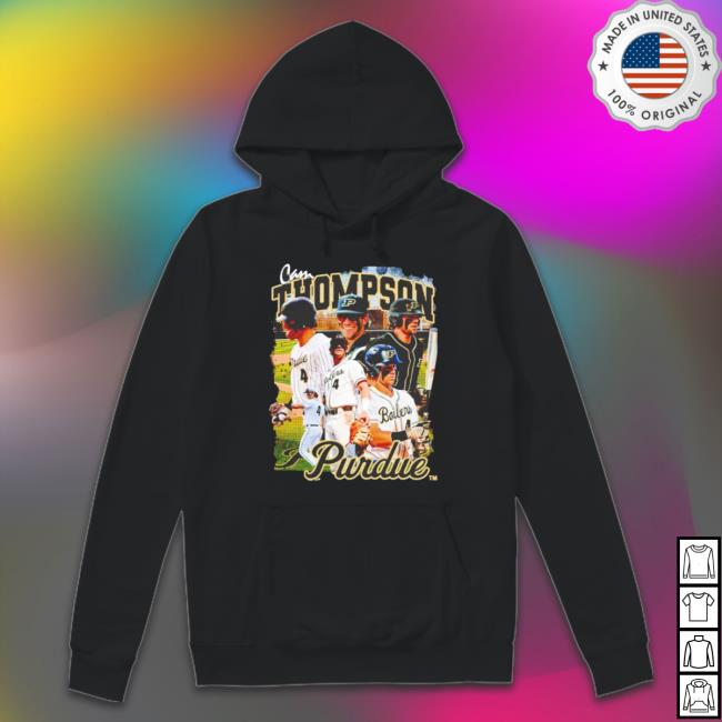 Cam Thompson Purdue Boilermakers Crewneck Sweatshirt
