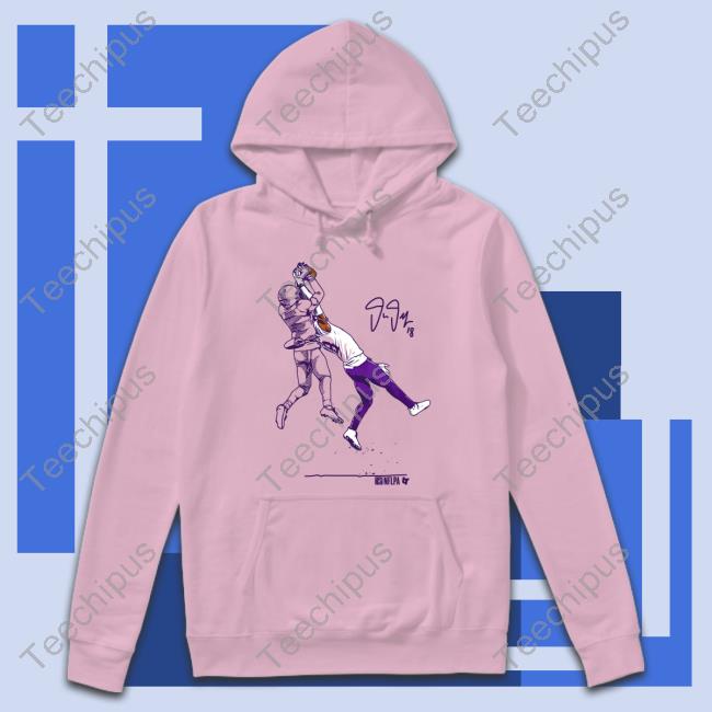 Breakingt Licensed Justin Jefferson Catch T Shirt