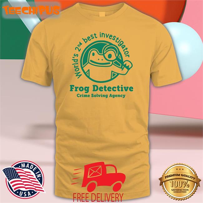 Funny World's 2Nd Best Investigator Fog Detective T Shirt