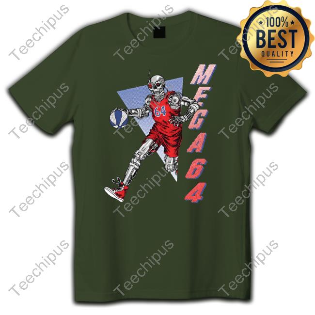 Mega64 Store Roboballer Mega 64 Shirt