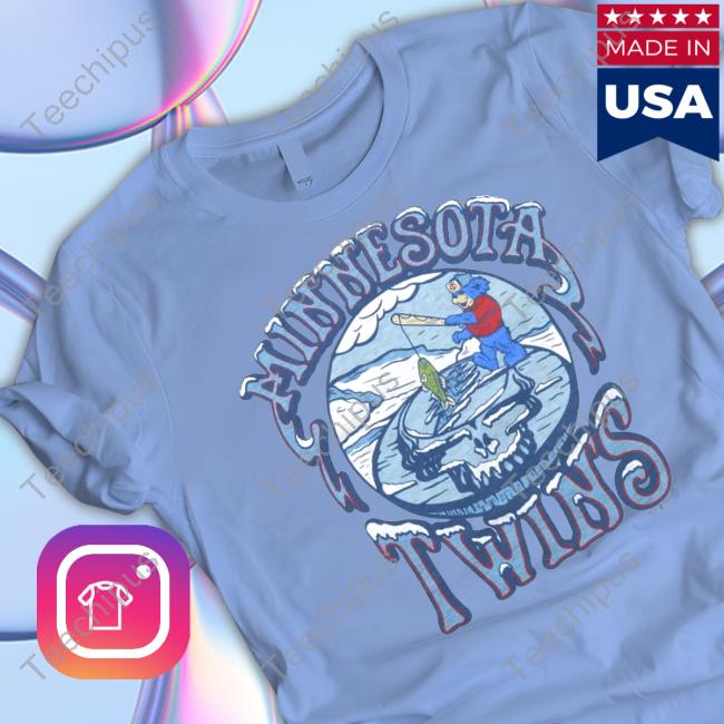 Homage Grateful Dead X Twins Skull Shirt