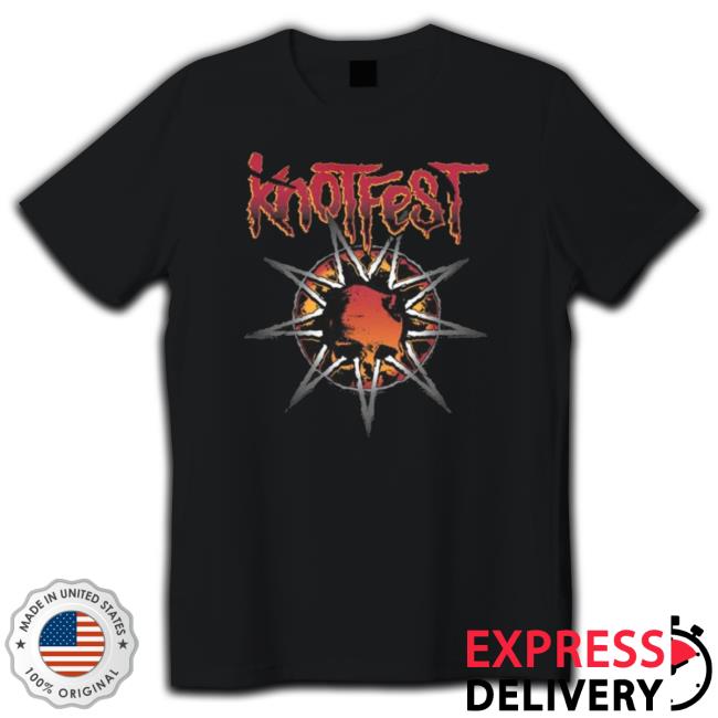 Knotfest Leg 3 Deathknot Fire Pullover Shirts