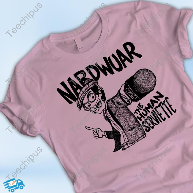 Rap Alert Nardwuar Mic The Human Serviette Shirts