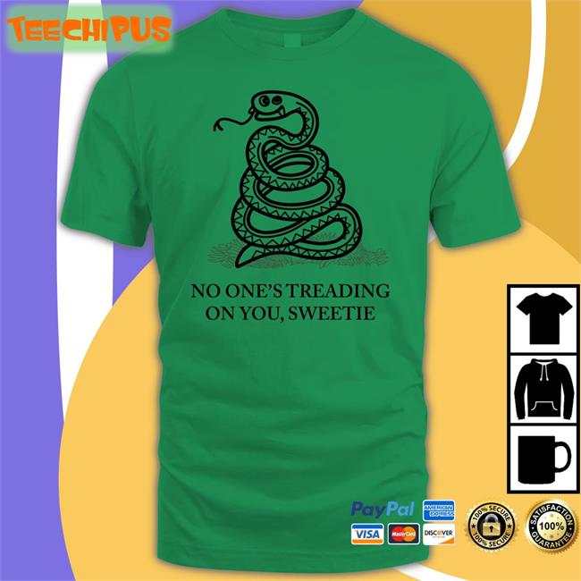 No One's Treading On You Sweetie T Shirts Mark Blacknell No One's Treading On You Sweetie Hoodie Snake
