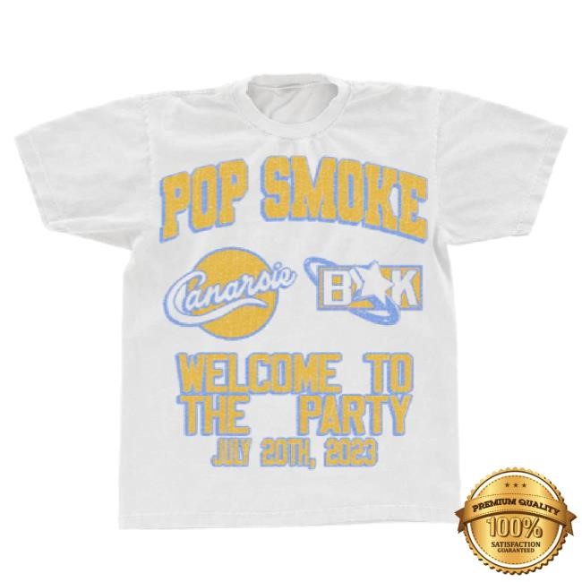 Original 7-20 Icon New Shirt Real Pop Smoke Shop Merch Store