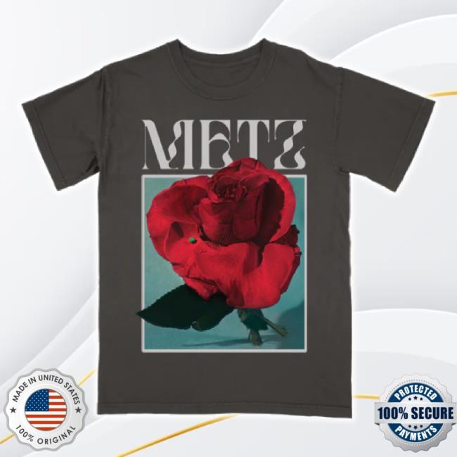Original Hellomerch Shop Metz Framed Rose Grey Hoodie Sweatshirt