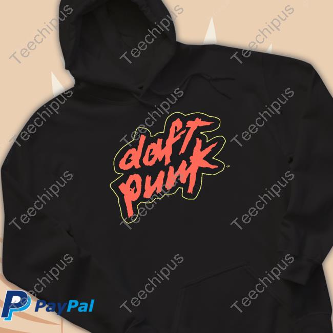 Daft Punk Logo 2023 Black Shirts