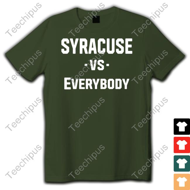 Orangewear Syracuse Vs Everybody Shirts John Gillon Syracuse Vs Everybody Sweatshirt