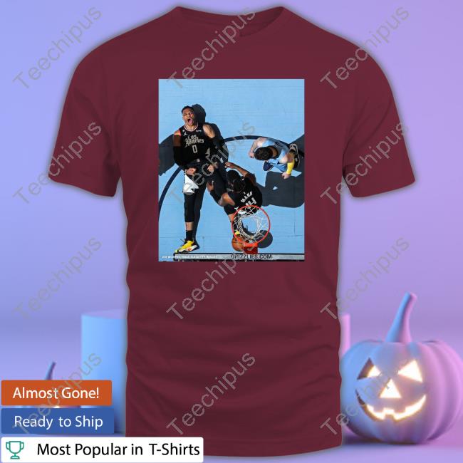 Russell Westbrook Was Hoopin In The First Half Vs The Grizzlies Shirt