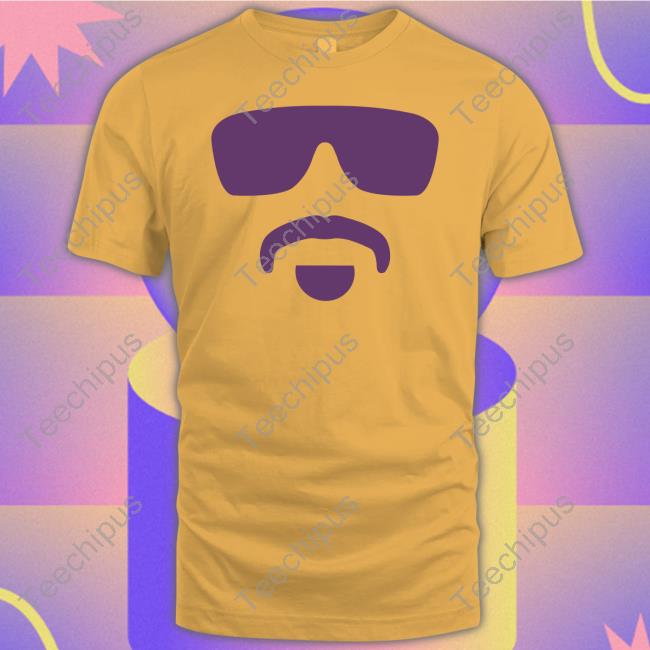 Hayden Travinski Wearing Lsu Moustache And Glasses Hoodie