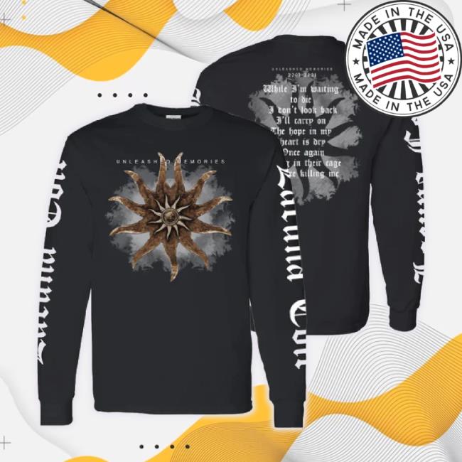 Official Jsrdirect Merch Store Lacuna Coil Unleashed Memories Long Sleeve Tee Jsrdirect Shop