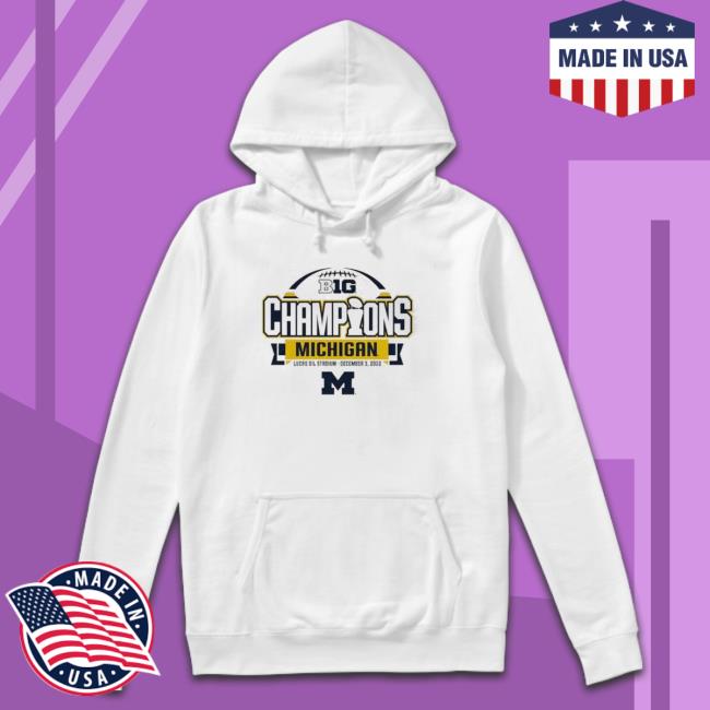 Michigan Wolverines 84 2022 Big Ten Football Conference Champions Sweatshirt