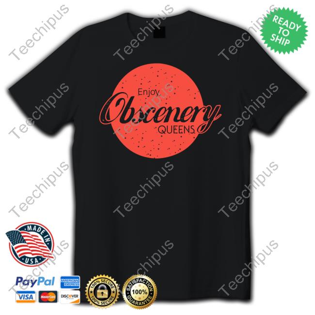 Qotsa Store Enjoy Obscenery Queens Tee