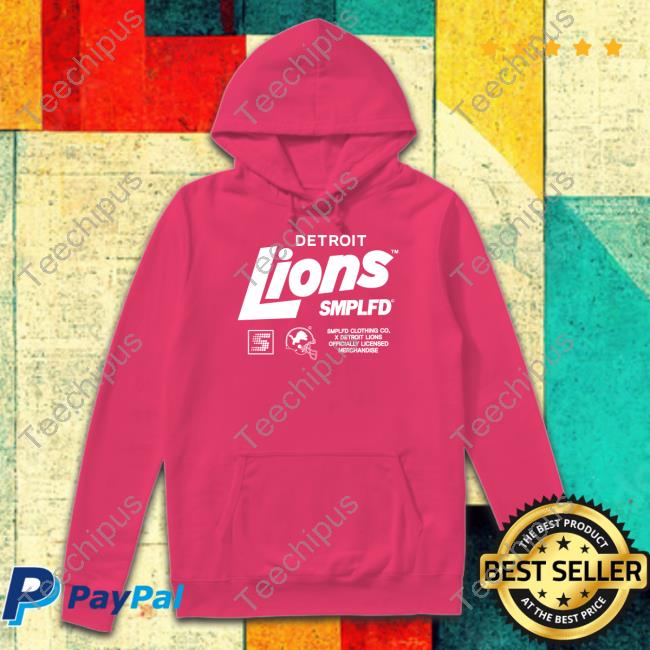 Cam Sutton Wearing Detroit Lions Smplfd T-Shirt