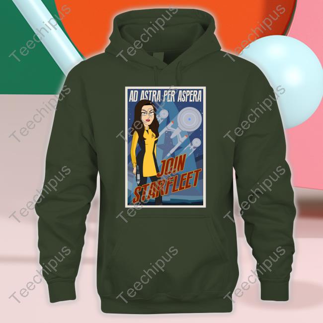 Ad Astra Per Aspera Join Starfleet Shirts
