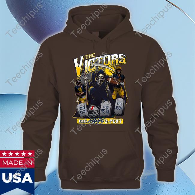 The Detroiter The Victors Big Champs 3 Pert Official Shirt The Victors Big Champs 3 Pert Tank Top