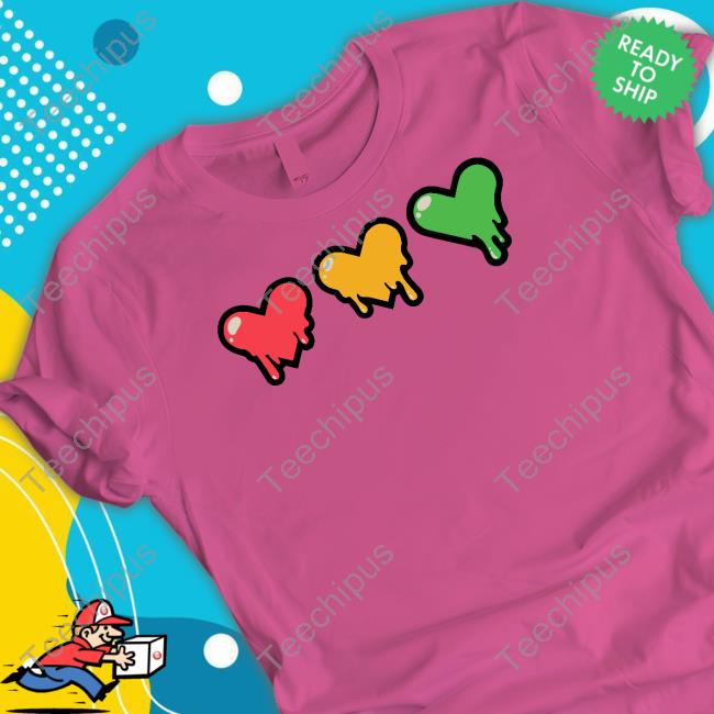 Lifeseries Shop Heart Drip Shirts Lifeseries Heart Drip Shirt