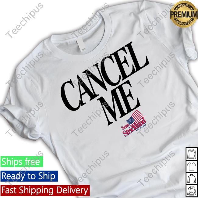 Sean Strickland Cancel Me Hooded Sweatshirt