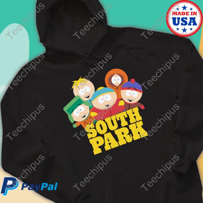 Tubbo Live Cartman Kenny Kyle And Stan Mens South Park Logo Shirt
