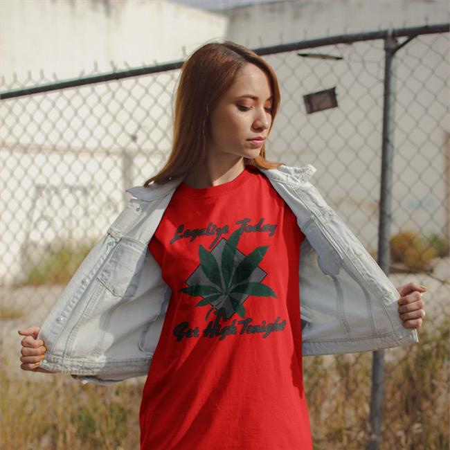 Khalid Thegreatkhalid Legalize Today Get High Tonight Shirt
