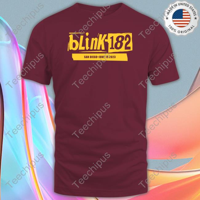 Blink 182 San Diego World Tour 2023/2024 Hooded Sweatshirt