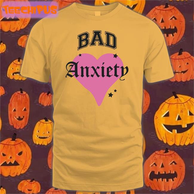 Megantheestallion Bad Anxiety Heart Shirt